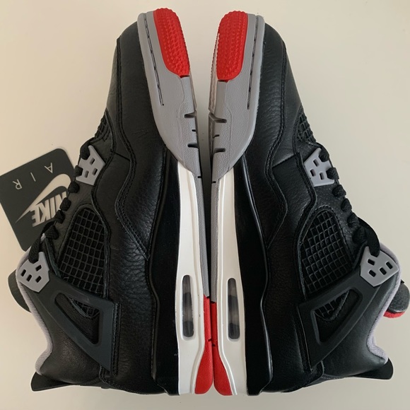 ❌SOLD🎁Air Jordan 4 Bred Reimagined New Y 6.5 W 8 Nike - Picture 7 of 10